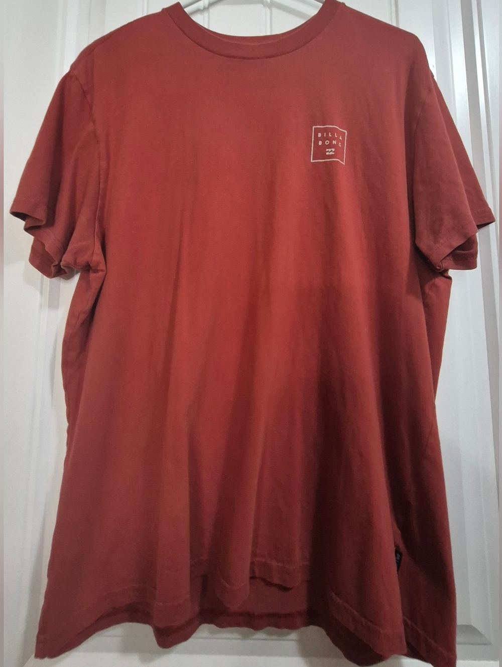 🏷Mens Billabong Burnt Orange Cotton T Shirt Size Medium